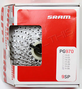 SRAM PG-970 Кассета 9 звезд