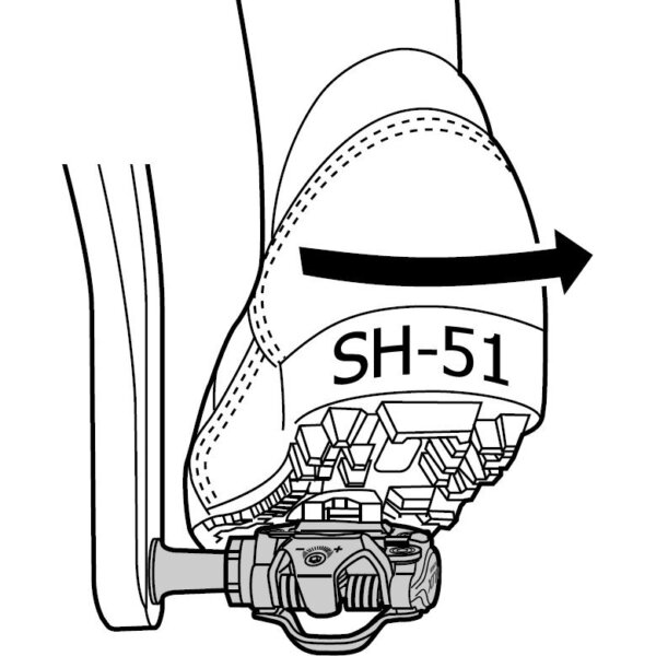 Shimano SM-SH51 Шипы для контактных педалей MTB