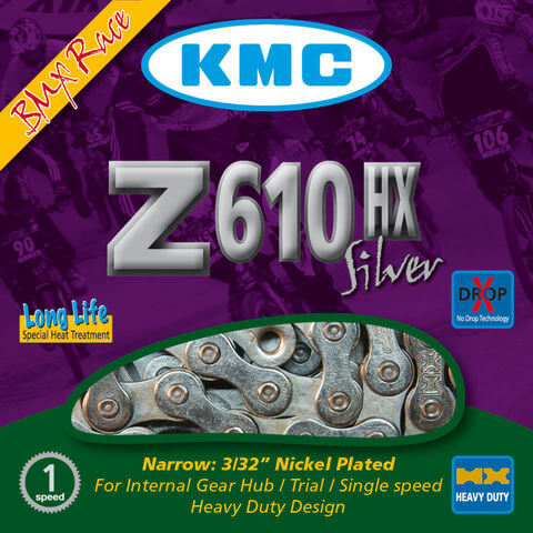 KMC Z610HX Односкоростная цепь