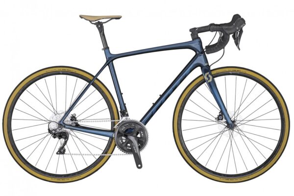 Велосипед SCOTT Addict 20 disc dark blue (2020)